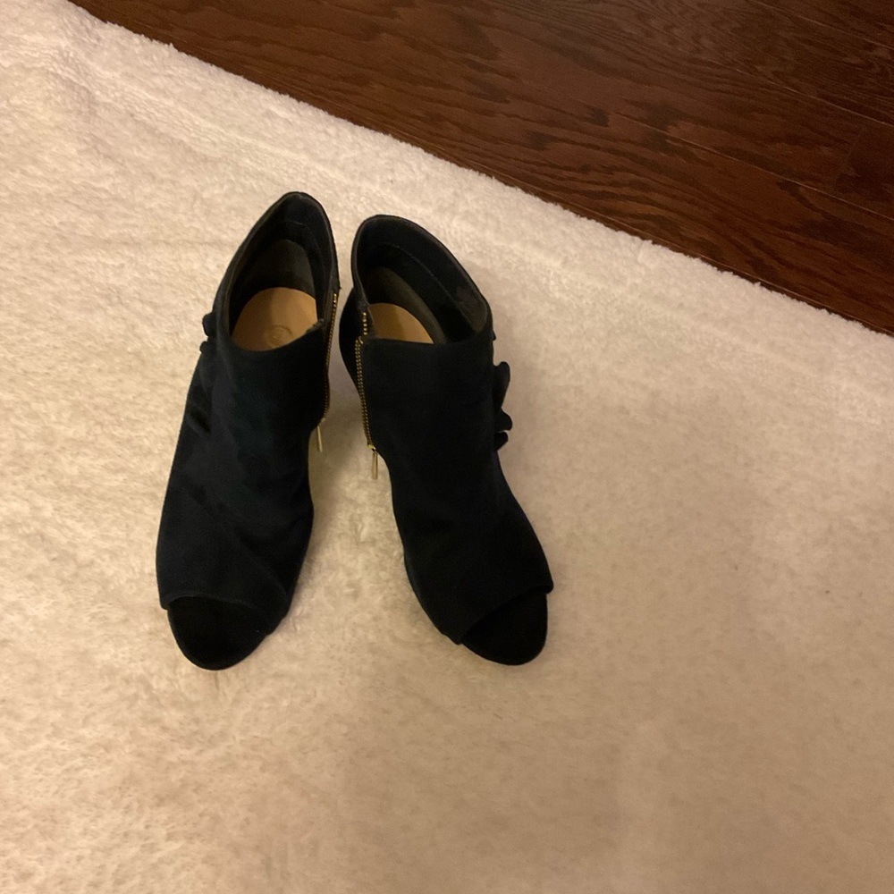 Women Navy Ankle Boot.